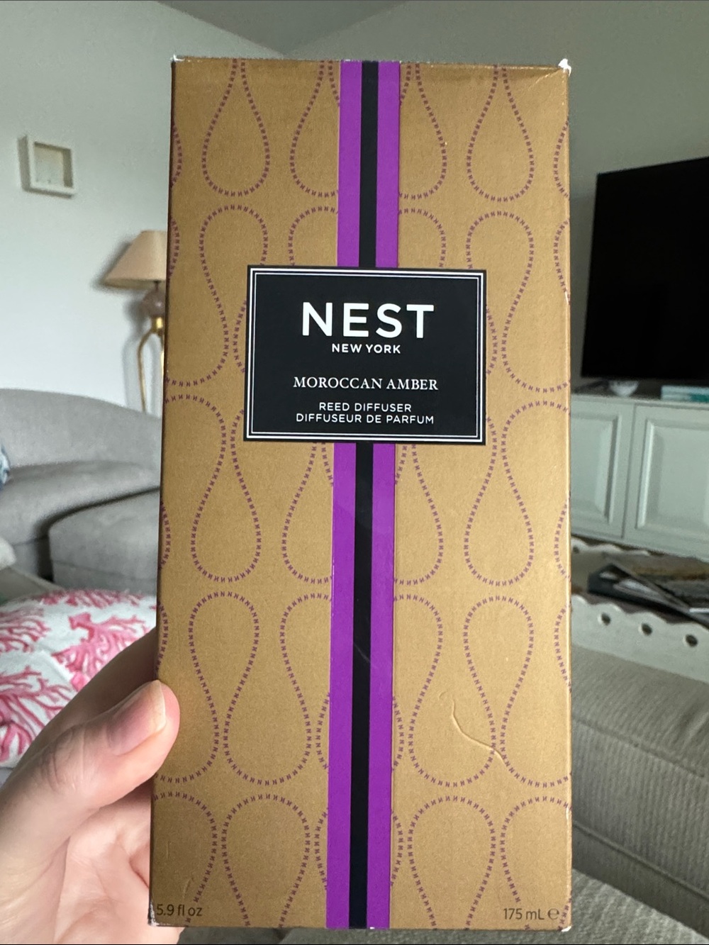NEST Moroccan Amber Reed Diffuser — New